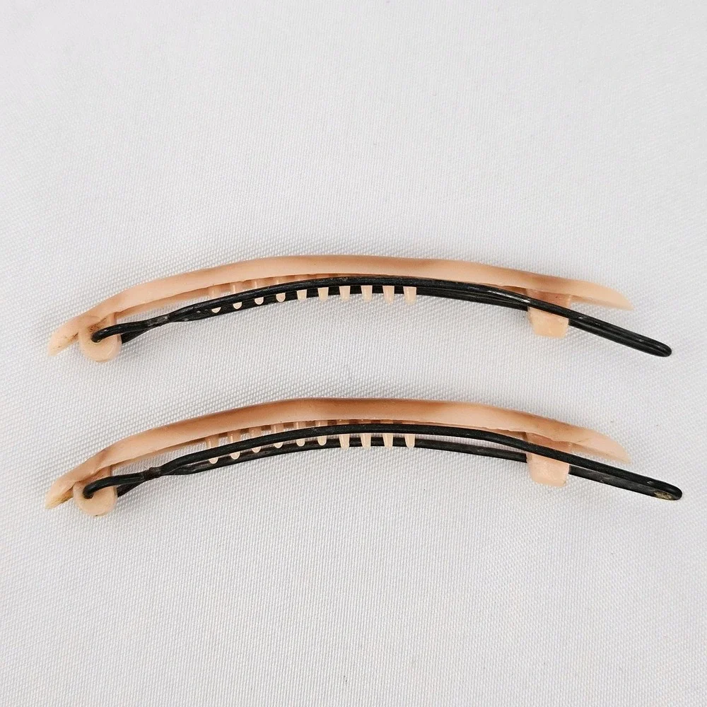 Vintage Goody Tight Clasp Clip Hair Barrettes 2.5